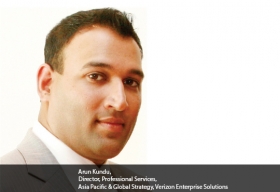 Arun Kundu, Director, Professional Services, Asia Pacific & Global Strategy, Verizon Enterprise Solutions